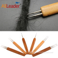 China Stainless Steel Needle Bamboo Handle Dreadlock Crochet Hooks Supplier